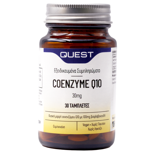 QUEST COENZYME Q10 30MG WITH BIOFLAVONOIDS 30CAPS